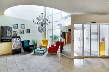 Lobby sitting area