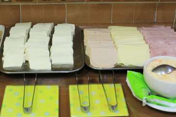 Breakfast buffet