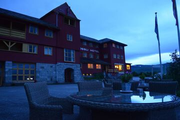 Front of property - evening/night