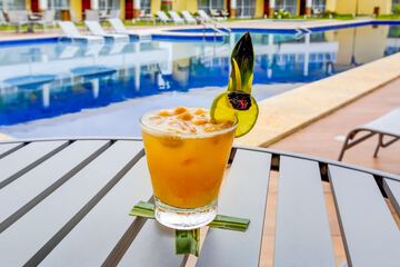 Poolside bar