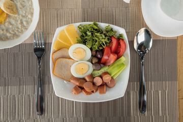 Breakfast area