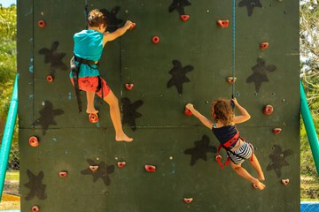 Rock climbing wall - indoor