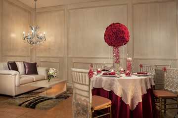Indoor wedding