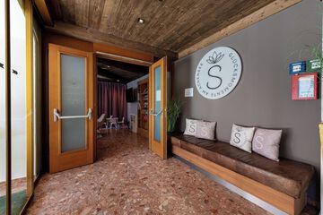 Interior entrance
