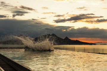 Rooftop pool