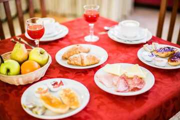 Breakfast area