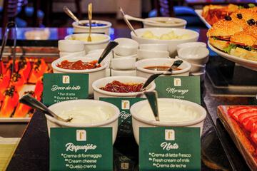 Breakfast buffet