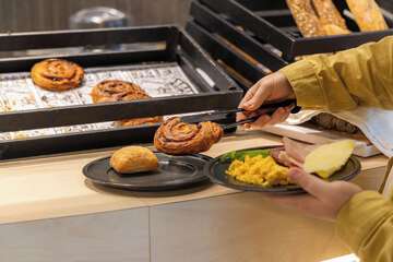 Breakfast buffet