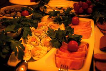 Breakfast buffet