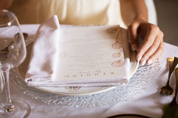 Indoor wedding