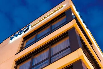 Front of property - evening/night