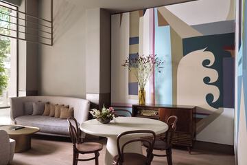 Lobby sitting area