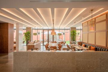 Breakfast area