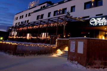 Front of property - evening/night