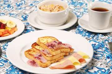 Breakfast area
