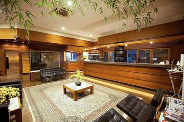 Lobby sitting area