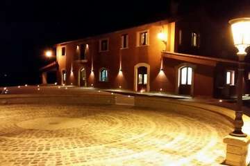 Front of property - evening/night