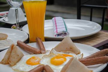 Breakfast area