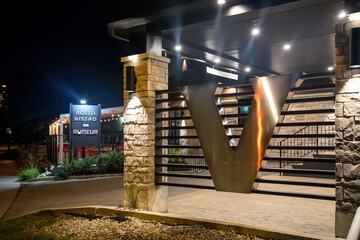 Front of property - evening/night