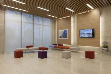 Lobby sitting area