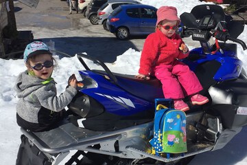 Snowmobiling
