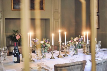 Indoor wedding