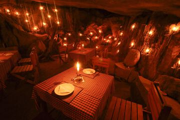 Couples dining