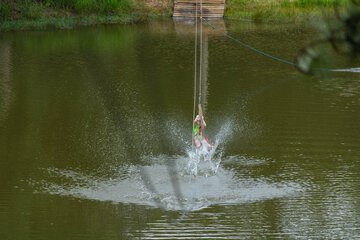 Ziplining