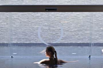 Indoor/outdoor pool
