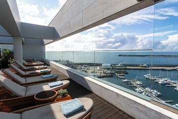 Rooftop pool