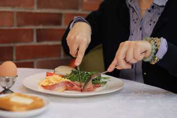Breakfast buffet