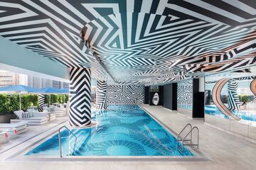 Indoor/outdoor pool