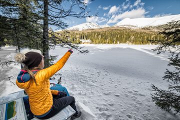 Snowshoeing