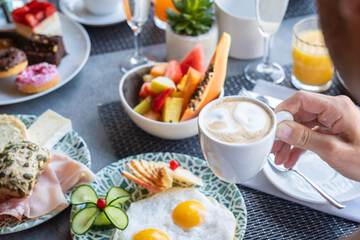 Breakfast buffet