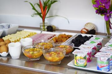 Breakfast area