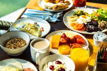 Breakfast buffet