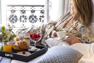 In-room dining