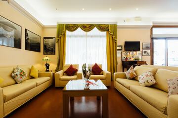 Lobby sitting area