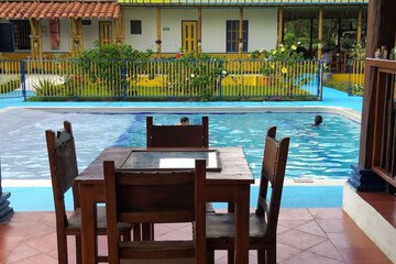 Poolside bar