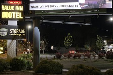 Front of property - evening/night