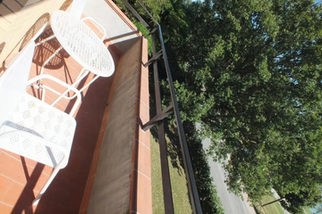 outside