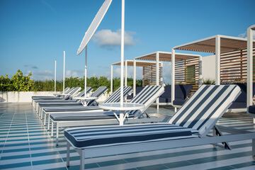 Rooftop pool