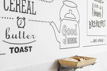 Breakfast area