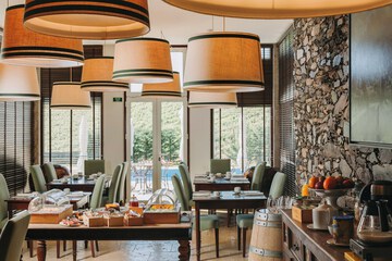 Breakfast area