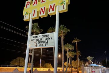 Front of property - evening/night