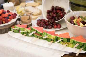 Breakfast buffet