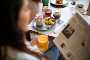 Breakfast area