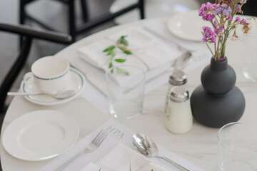 Breakfast area