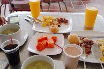 Breakfast buffet