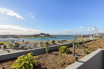 Outdoor banquet area